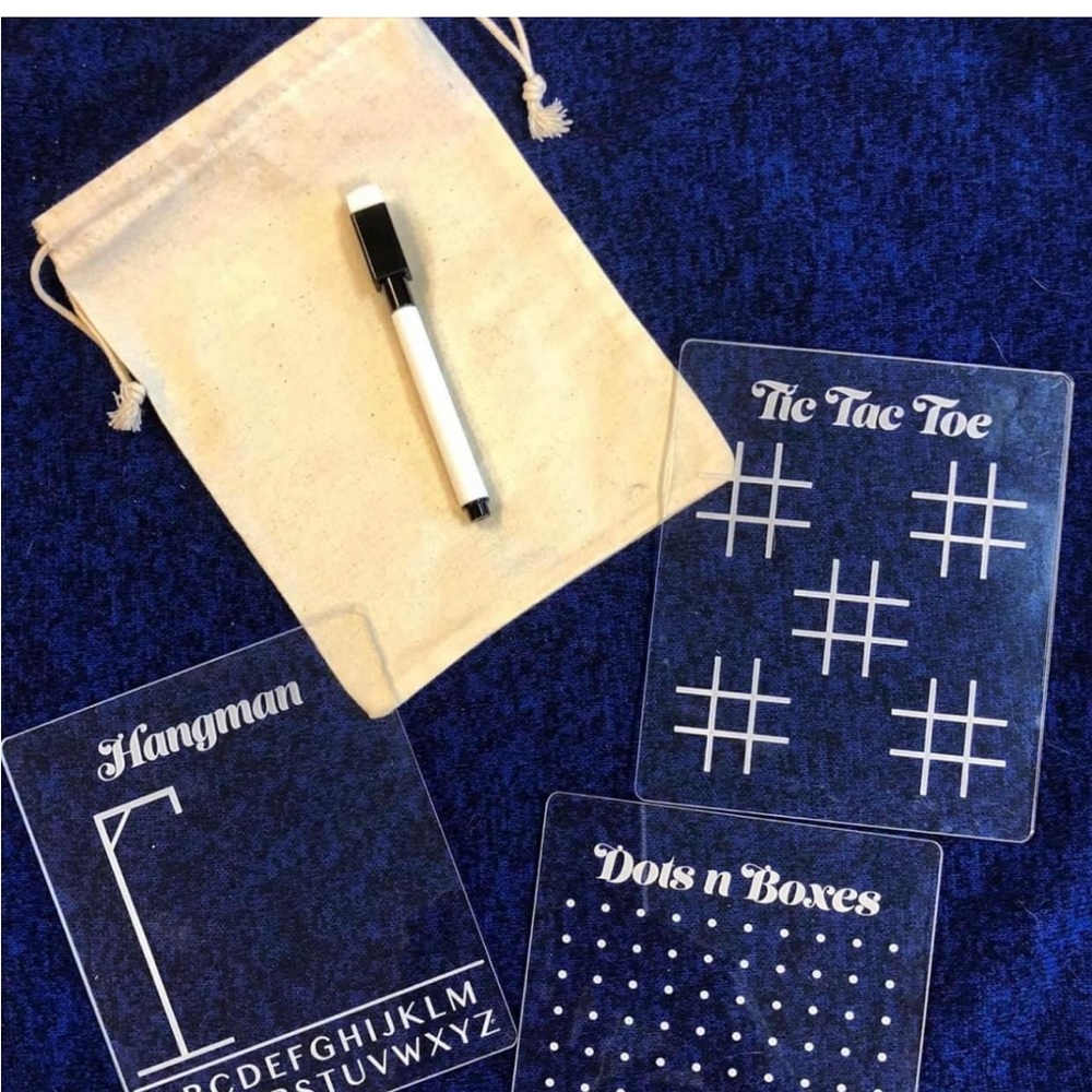 Acrylic Travel Games